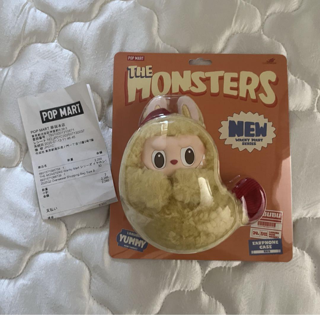 【タイムセール】THE MONSTERS Wacky Mart イヤホンケース THE MONSTERS Wacky Mart Series-Earphone Case - POP MART (Japan)