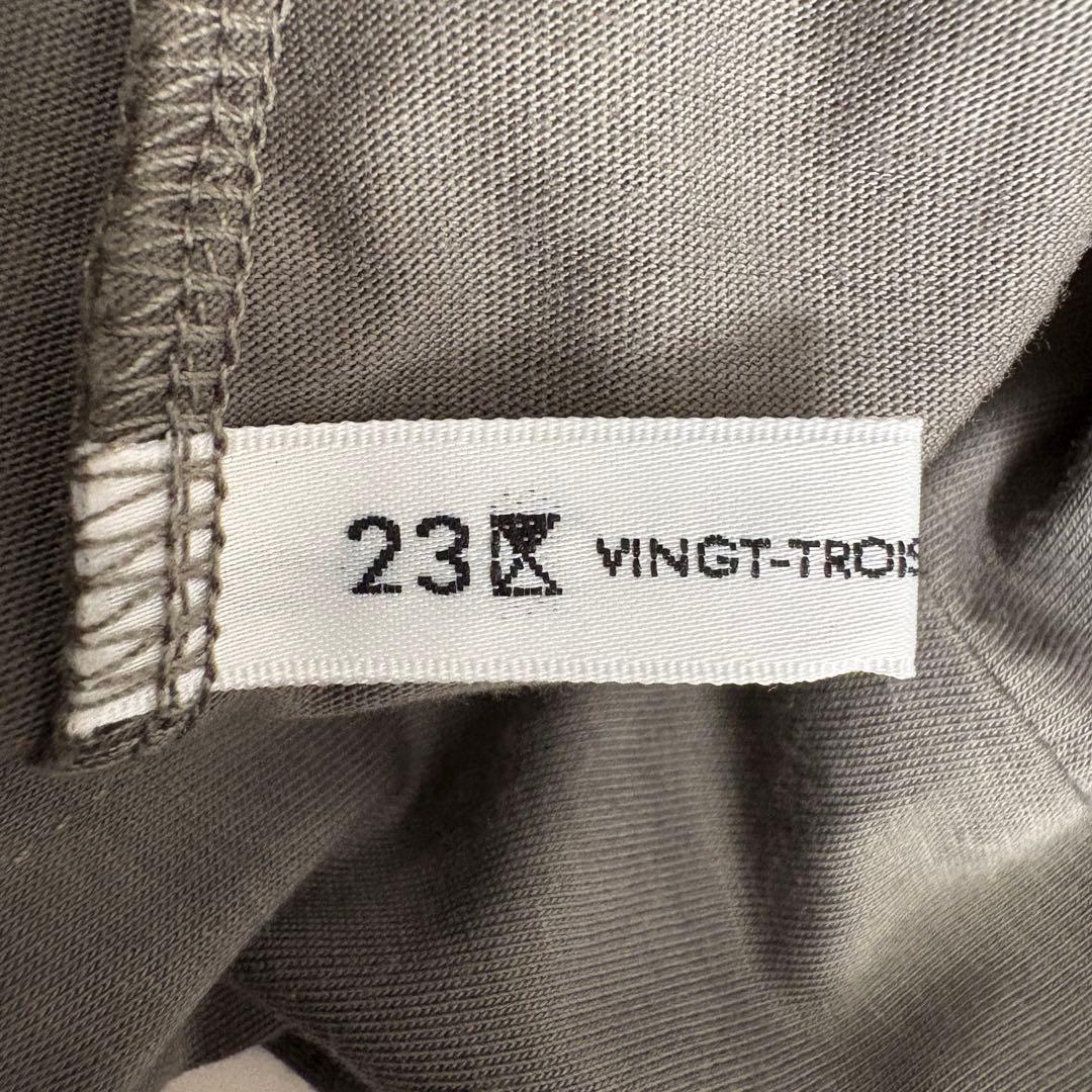 23区 ALBINIコーコラン ノースリーブ ワンピース 48 カーキ4XL(5L)以上・23区 WWW_MORNINGWALKER_COM