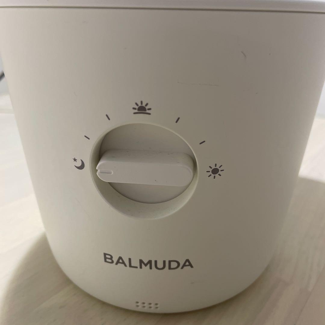 BALMUDA 無段階調光ランプ ホワイトLO1A-WH