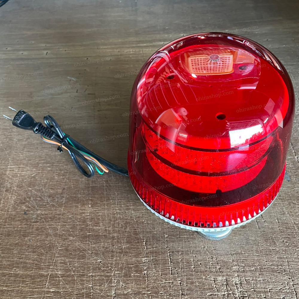 LED回転灯 赤 約15cm