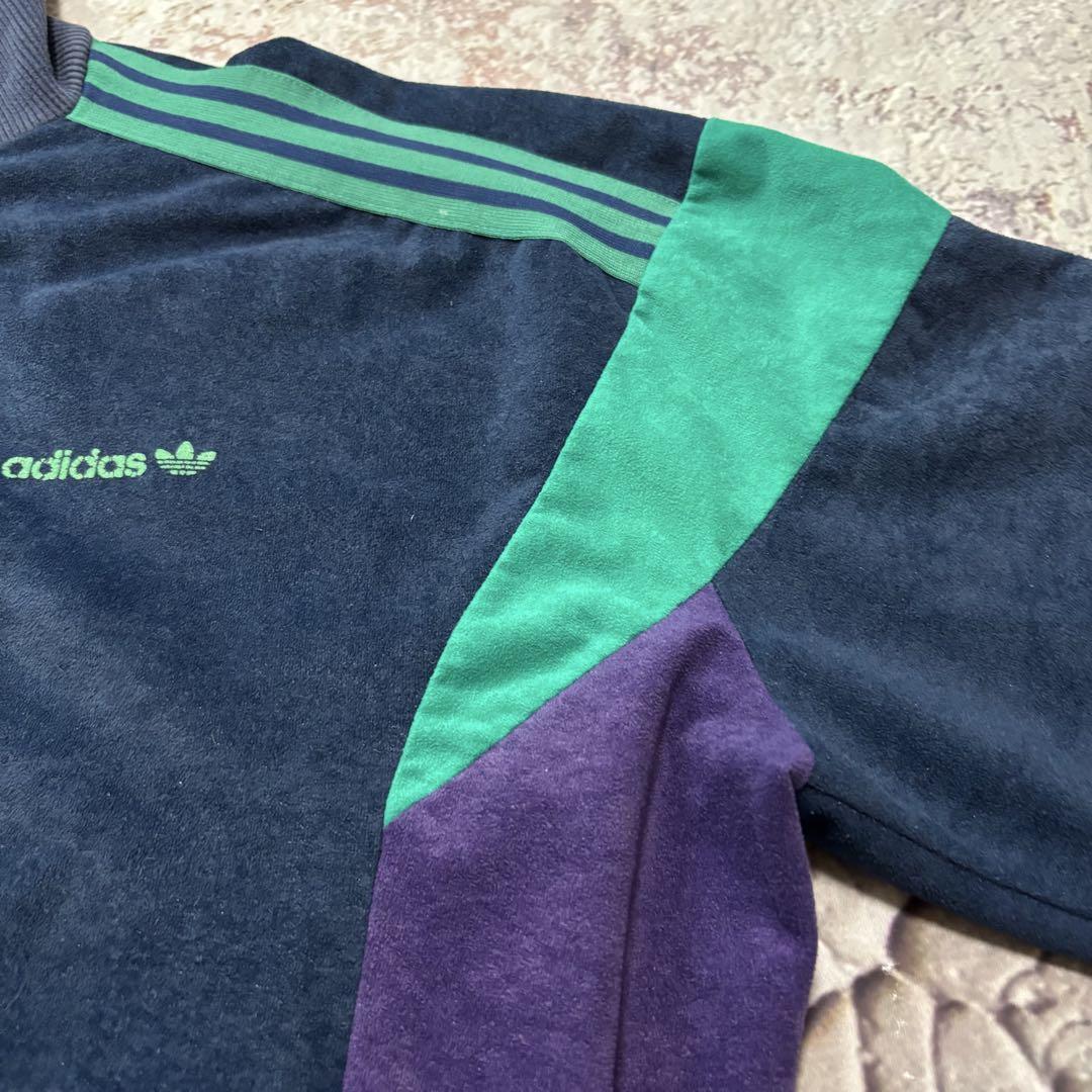 【極希少】80s FRANCE製 adidas アディダス トラックジャケット
