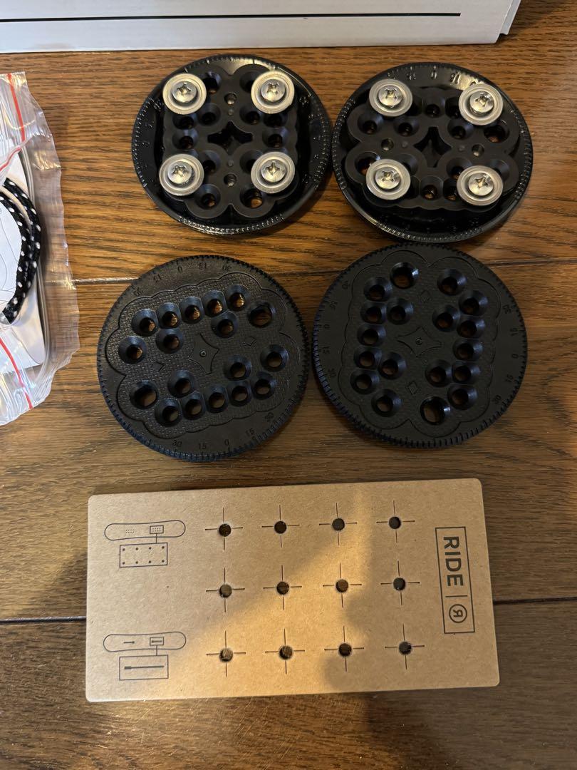 RIDE A-8 ビンディング Mサイズ WARPIGに最適、美品