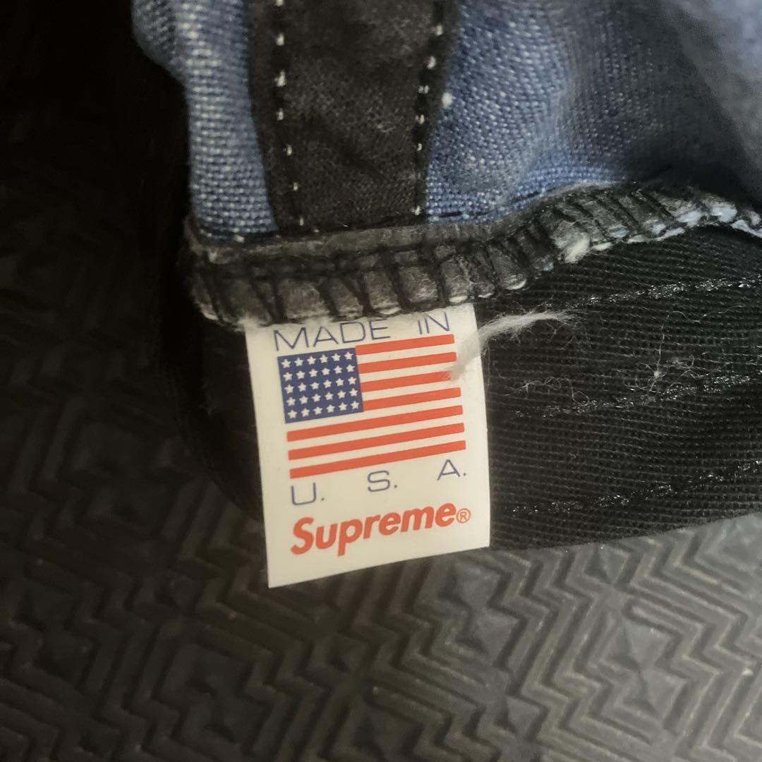 Supreme デニムキャップ Sロゴ