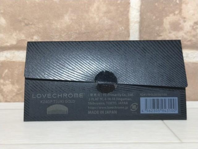 【未開封品・K24GP】LOVECHROMEラブクロム／K24GPツキ ゴールド
