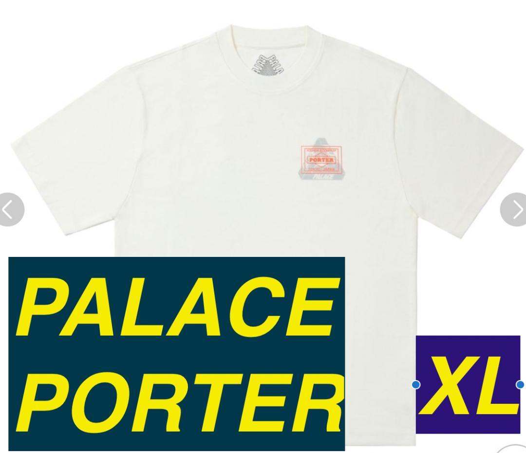 Palace x Porter Tri Ferg Bell Boy T-Shirt White Men's - SS23