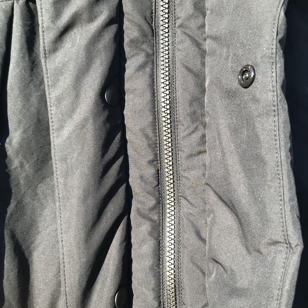 ファーストダウン　ダウン　ブラック　S　WRAP DOWN PARKA