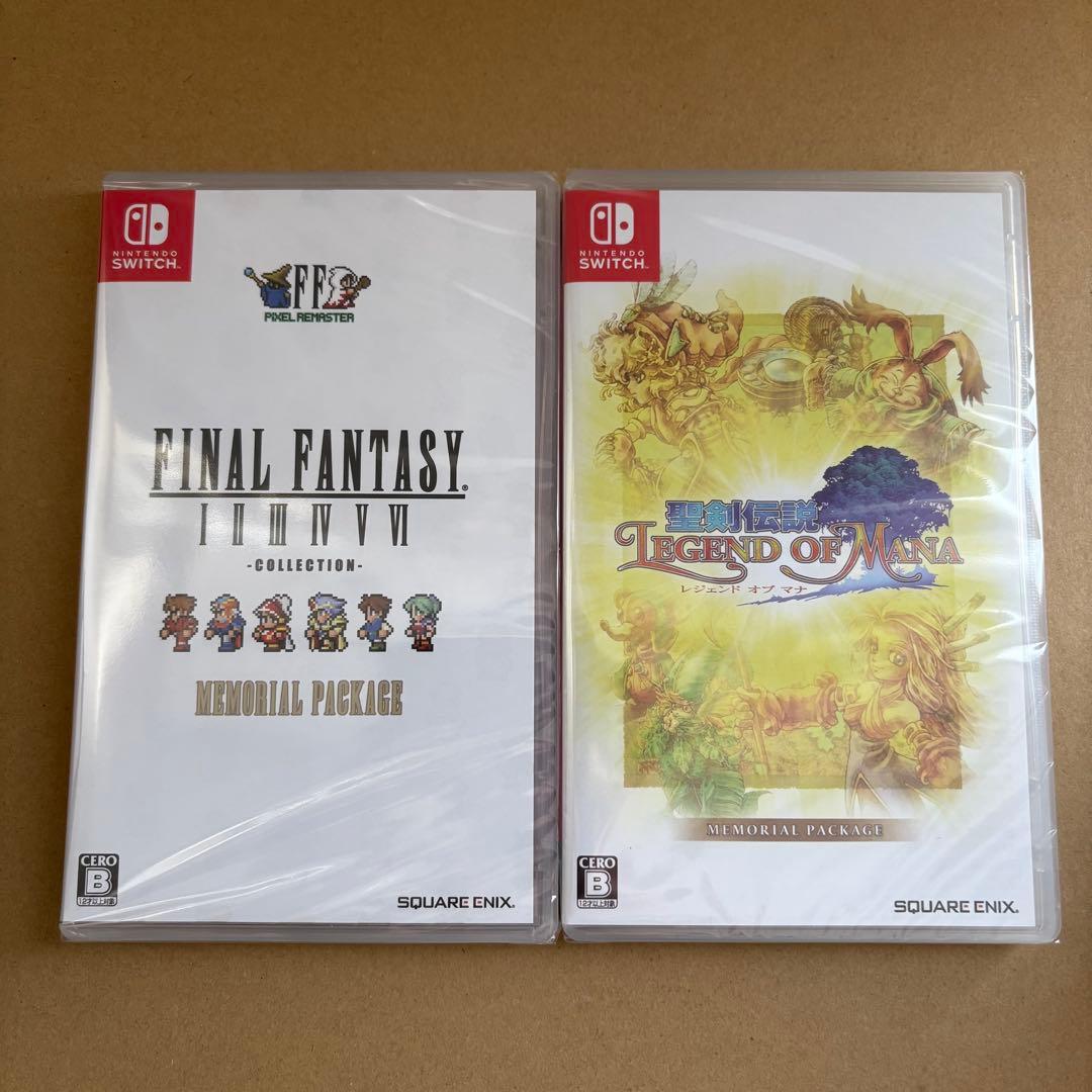 2個セット Switch FF ピクセルリマスター 聖剣伝説 レジェンドオブマナ