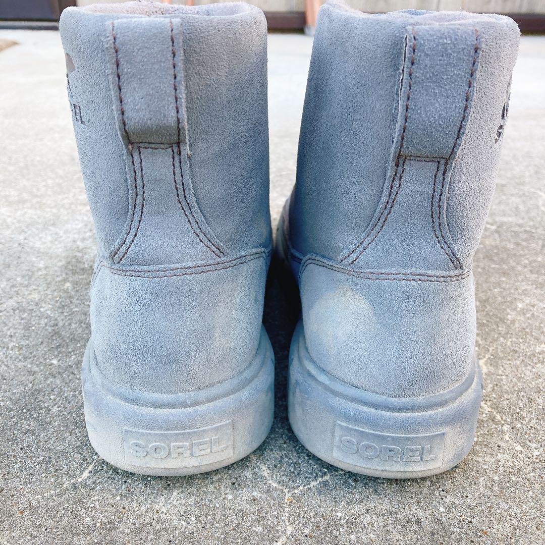 美品　SOREL ソレル　エクスプローラー3 Quarry/Sea Salt