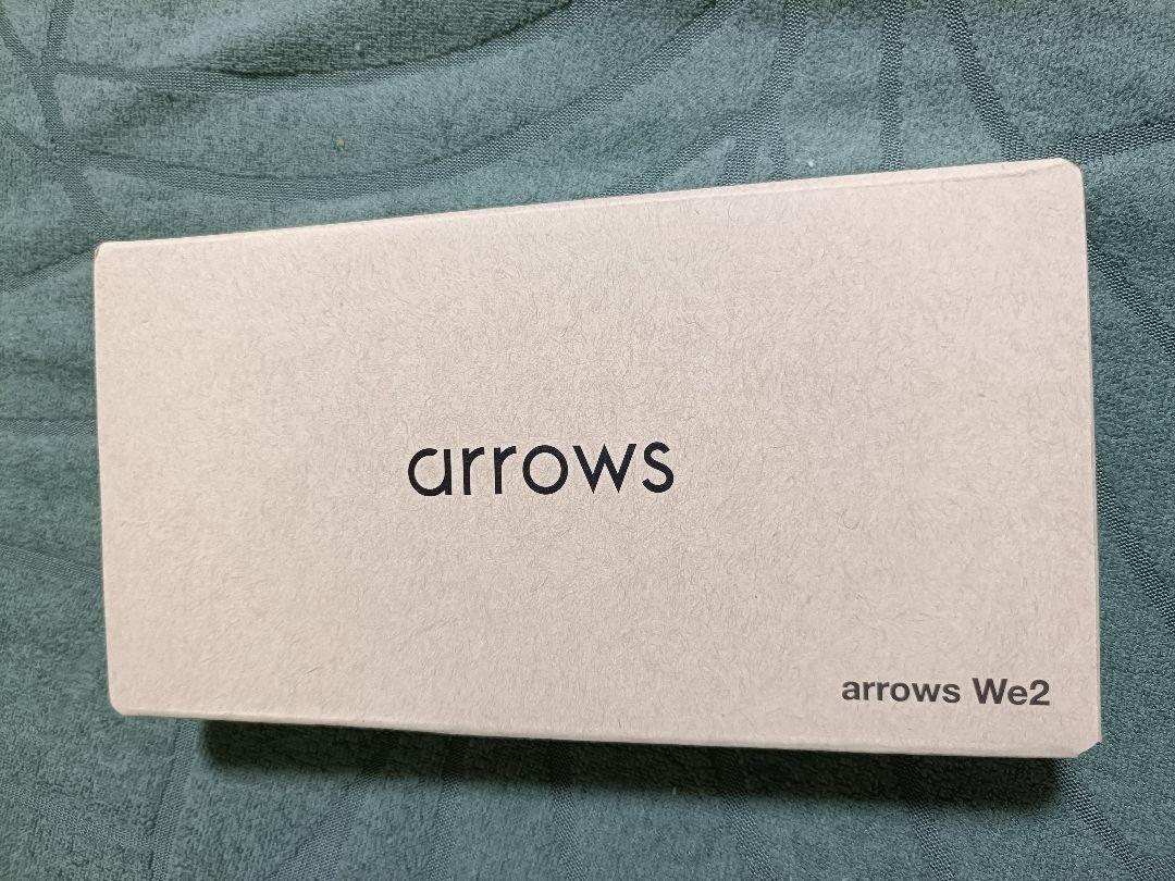 ほぼ新品◇arrows We2 ライトブルー