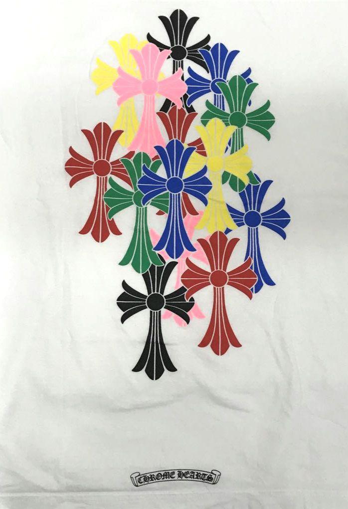 CHROME HEARTS セメタリークロスロゴTシャツ68240502M02N