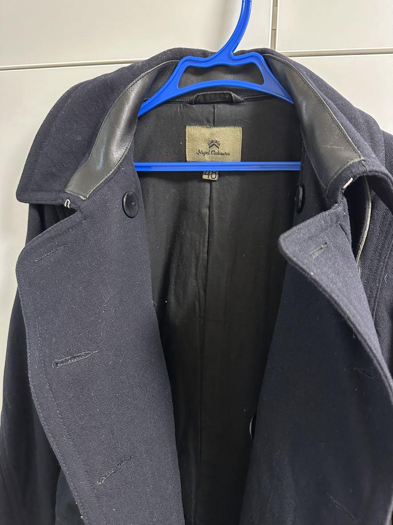 ナイジェルケーボン nigelcabourn　Pコート　サイズ48 NAVY