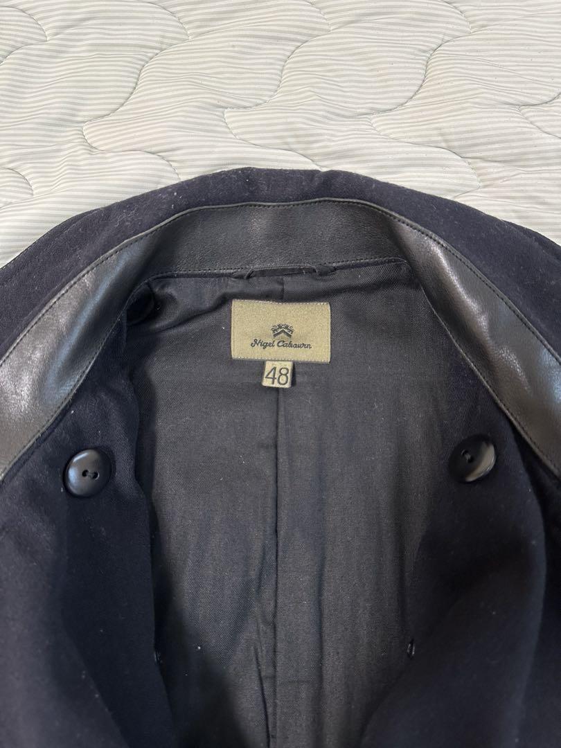ナイジェルケーボン nigelcabourn　Pコート　サイズ48 NAVY