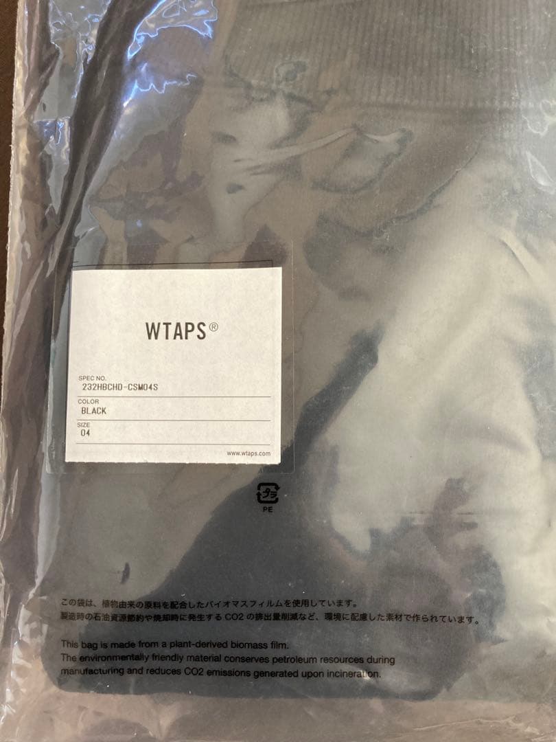 Wtaps 24SS ACADEMY HOODED CHAMPION 黒XL