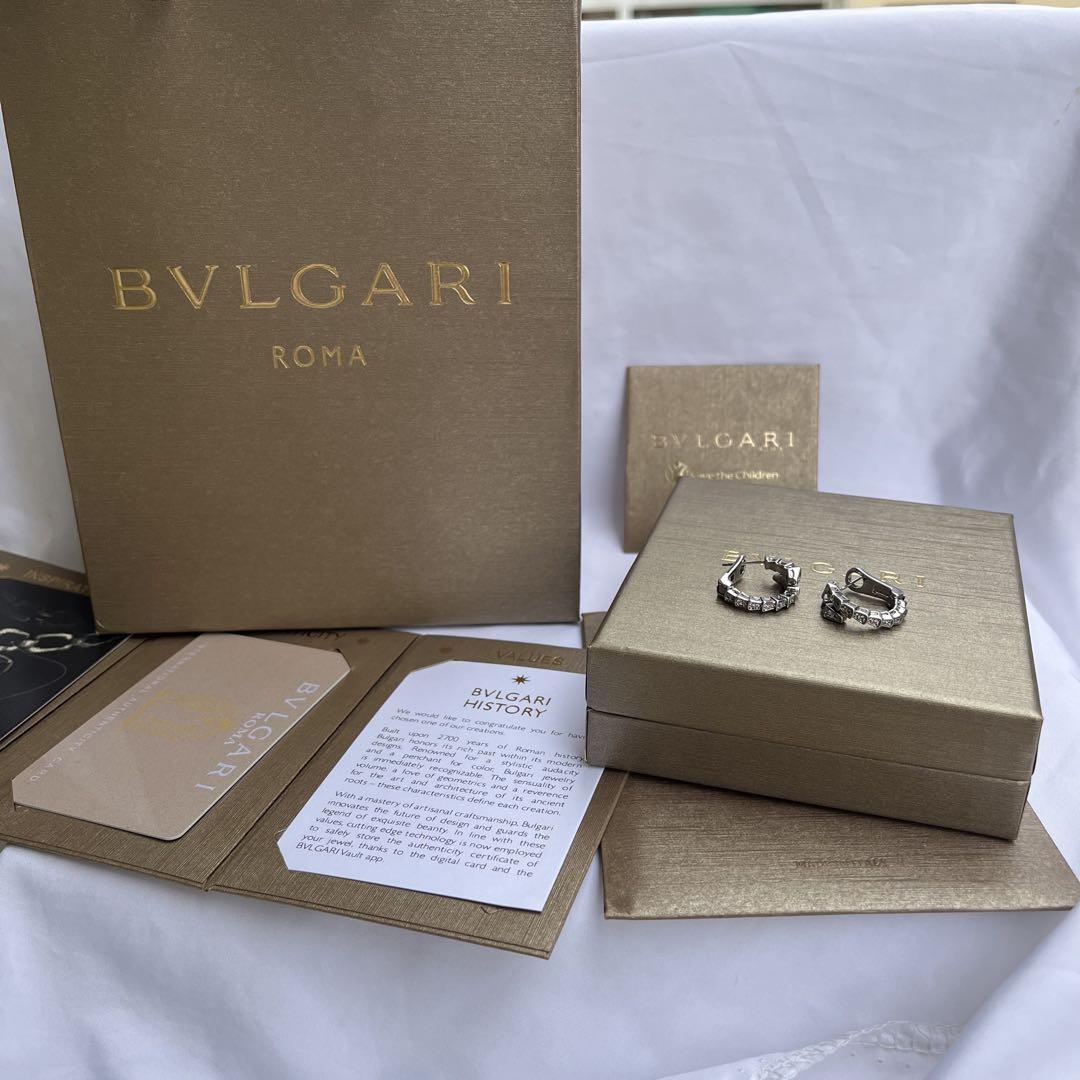 美品 BVLGARI ブルガリ ピアス