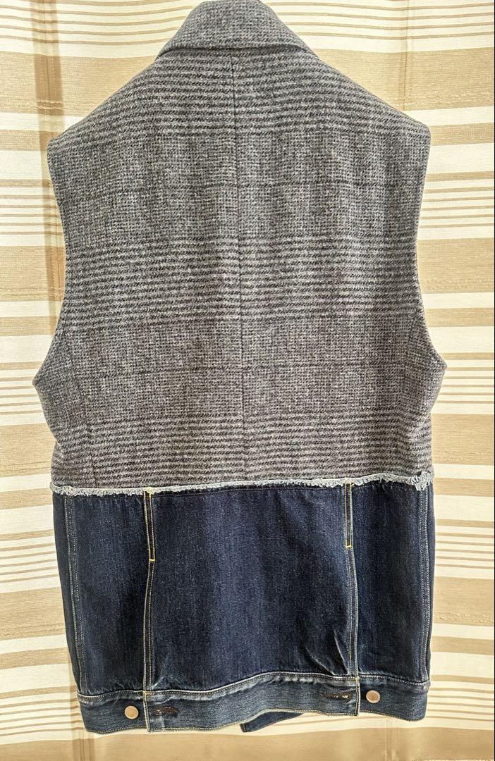 【SUBLATIONS】DENIM DOCKING TAILORED VEST