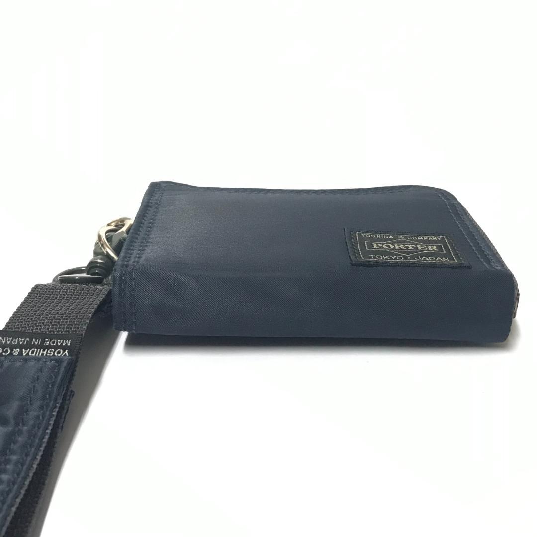 PORTER PX TANKER ID WALLET アイアンブルー 財布 PORTER: PX TANKER Id Wallet (Iron Blue) | DSMG E-SHOP