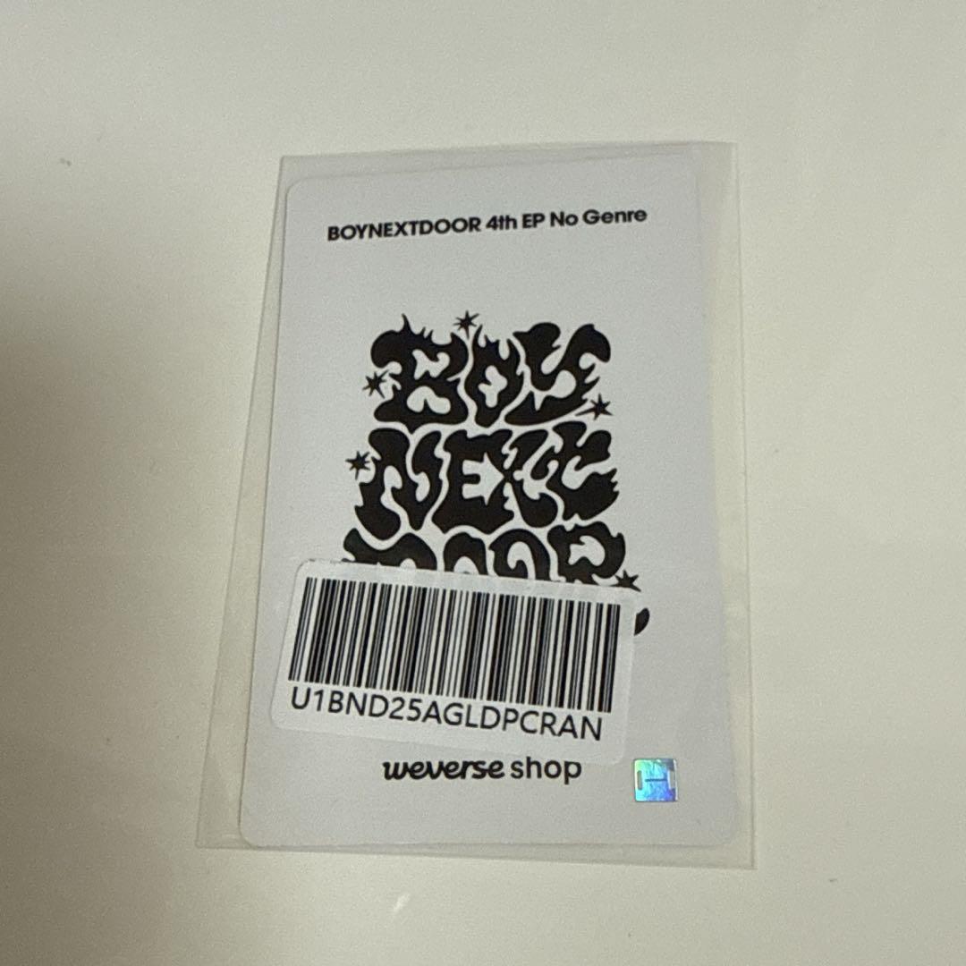 boynextdoor No Genre ジェヒョン weverse ラキドロ - メルカリ
