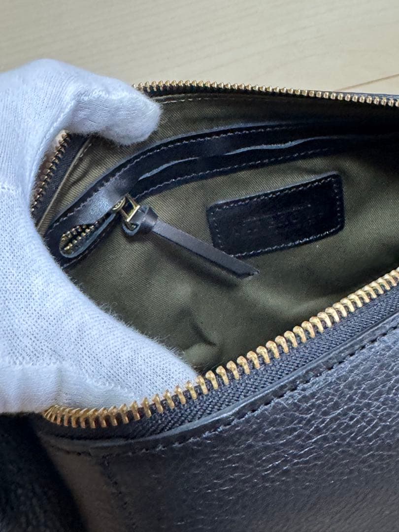 ART BROWN ボディバッグ 本革 イタリアンレザー アリゾナ ブラック ART BROWN ボディバッグ 本革 イタリアンレザー アリゾナ ブラック