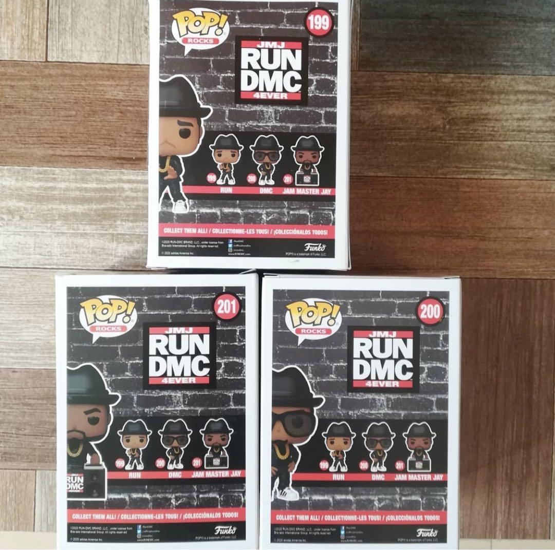 Funko Pop! ファンコ ポップ Music RUN-DMC 3体セット 卸売 8109円