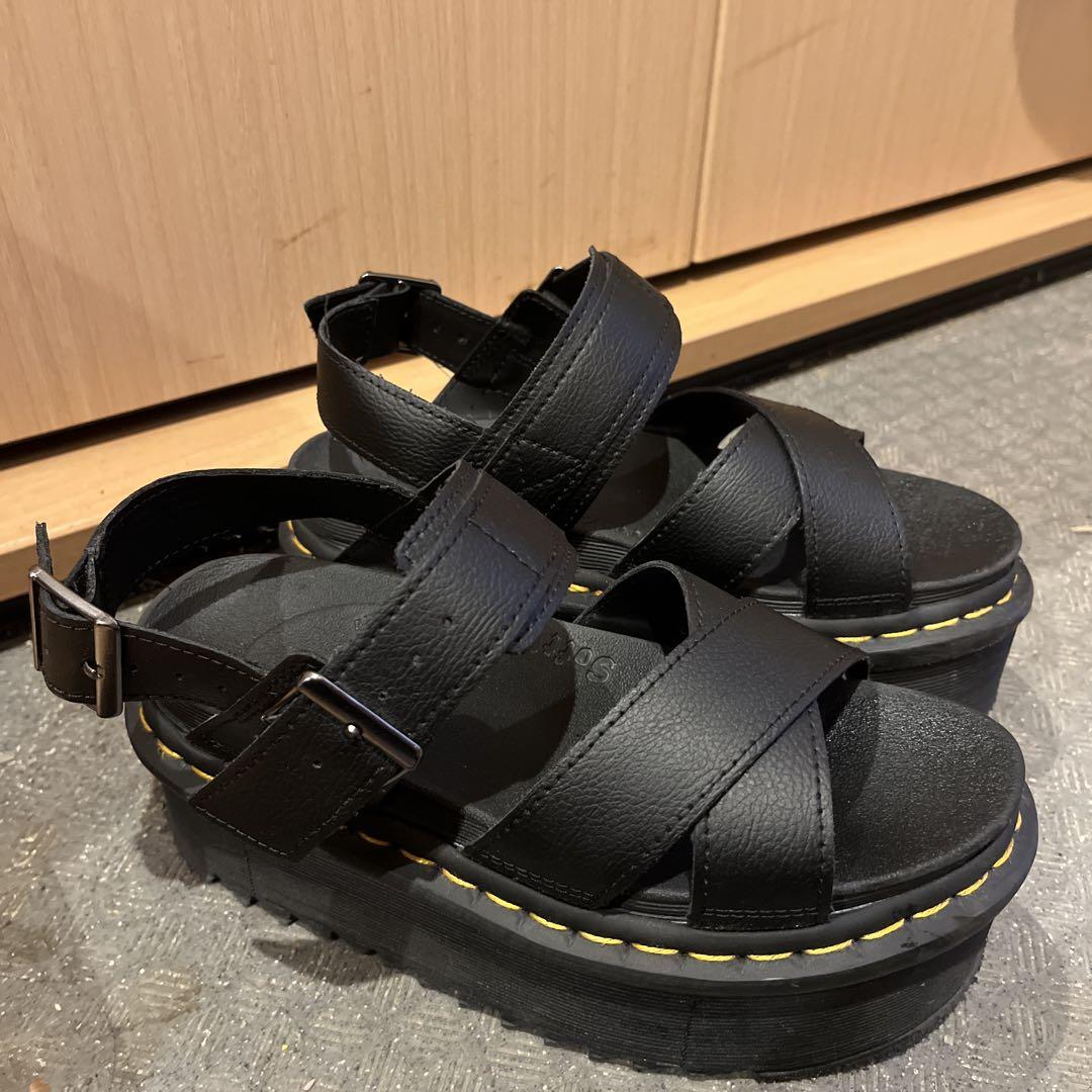 dr. martens ドクターマーチン サンダル 厚底 uk3