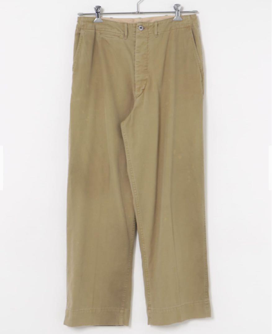 新品 a.presse アプレッセ Vintage Chino Trousers