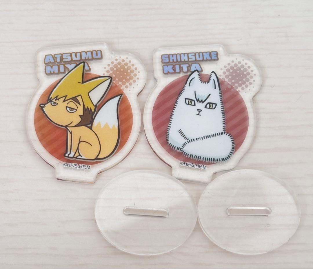 ハイキュー稲荷崎缶バッジくじアクルパネル 宮侑 北信介 アクスタ 宮治 ハイキュー稲荷崎缶バッジくじアクルパネル 宮侑 北信介 アクスタ 宮治