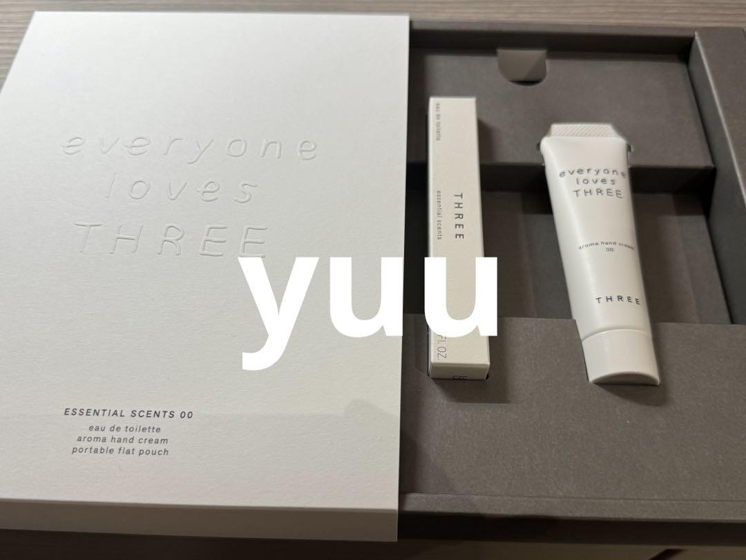 新品 THREE エッセンシャルセンツ 00 everyone キット