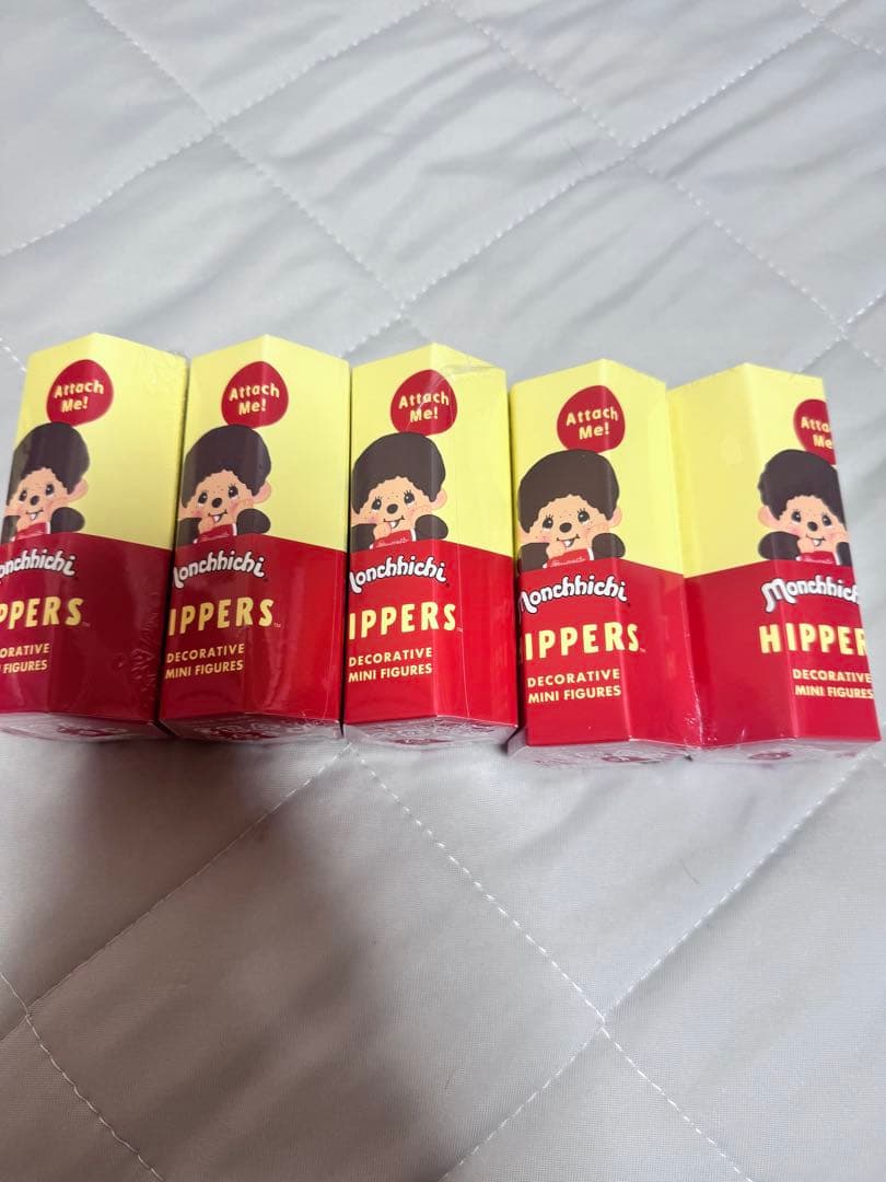 モンチッチ HIPPERS 装飾的ミニフィギュア 5個セット