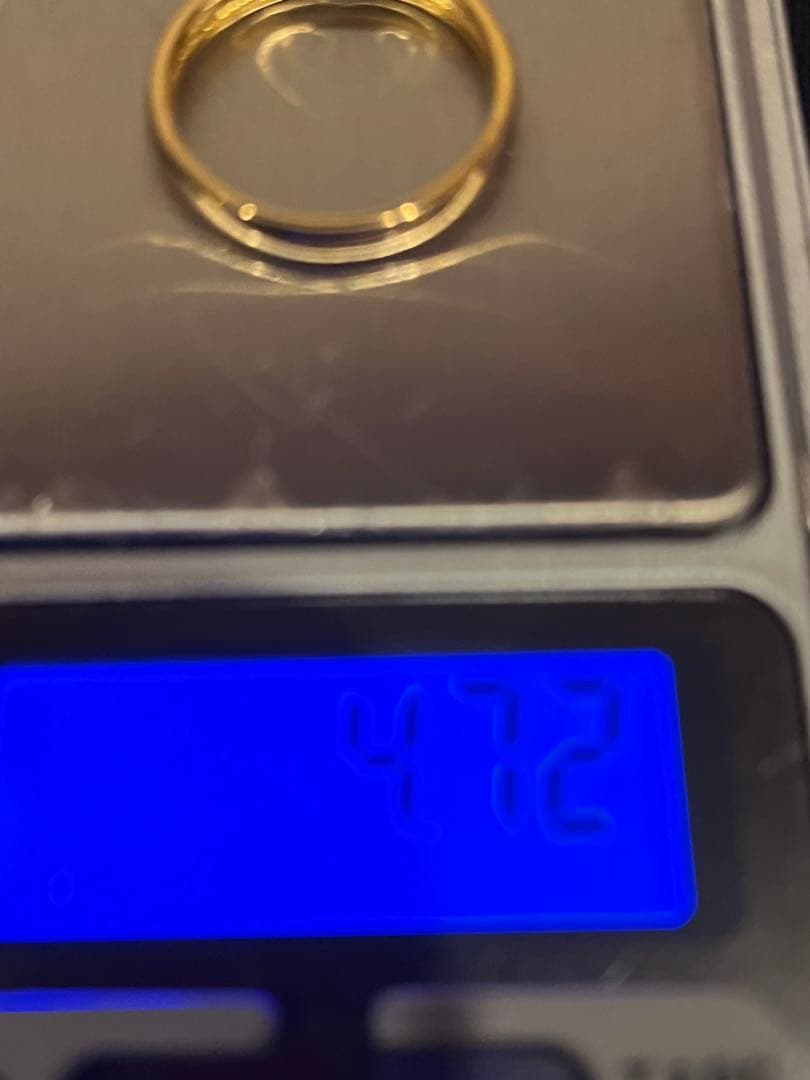 k24 シンプルリング(鑑定済み) k24 シンプルリング(鑑定済み) 7号 純金 指輪 K24 イエロー