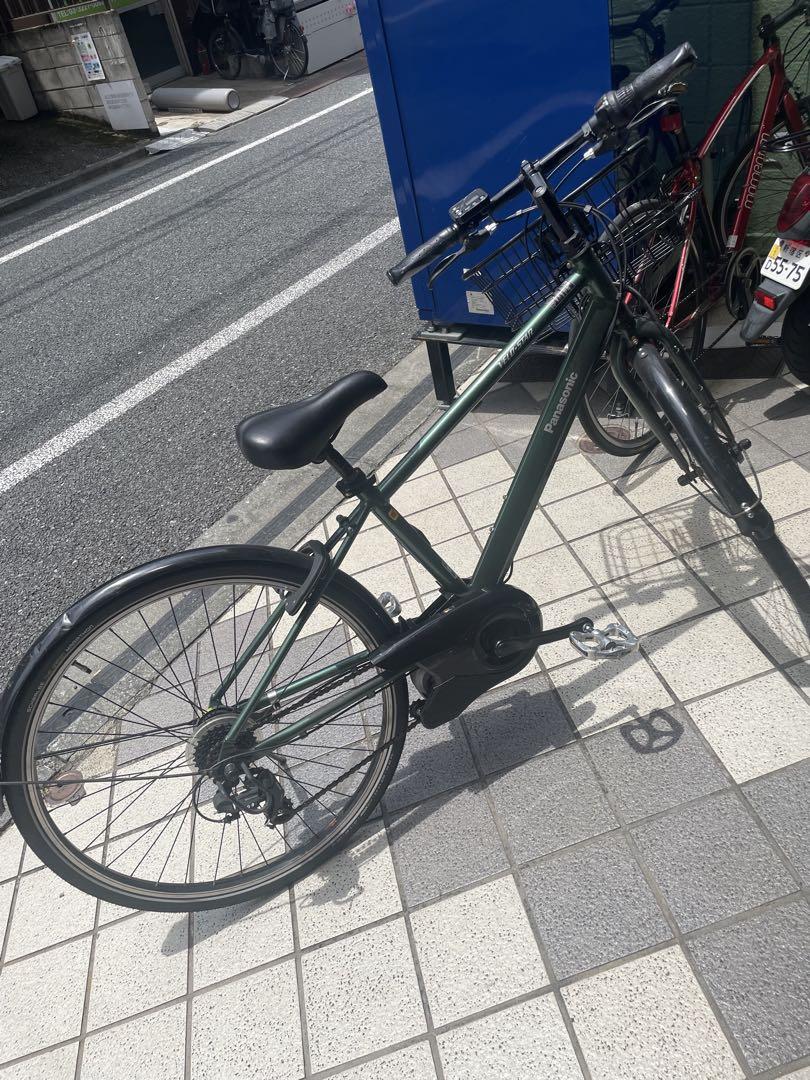 東京 アシスト拡大 パナソニック ベロスター グリーン 充電器付属