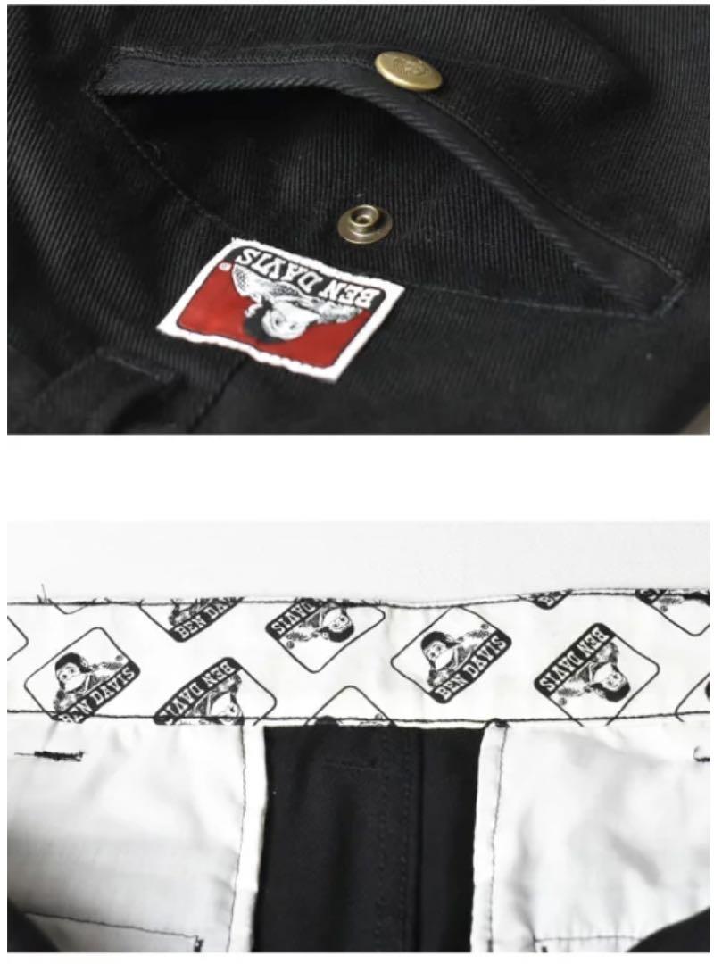 新品　ベンデイビス　ワークパンツ　32インチ　ネイビー