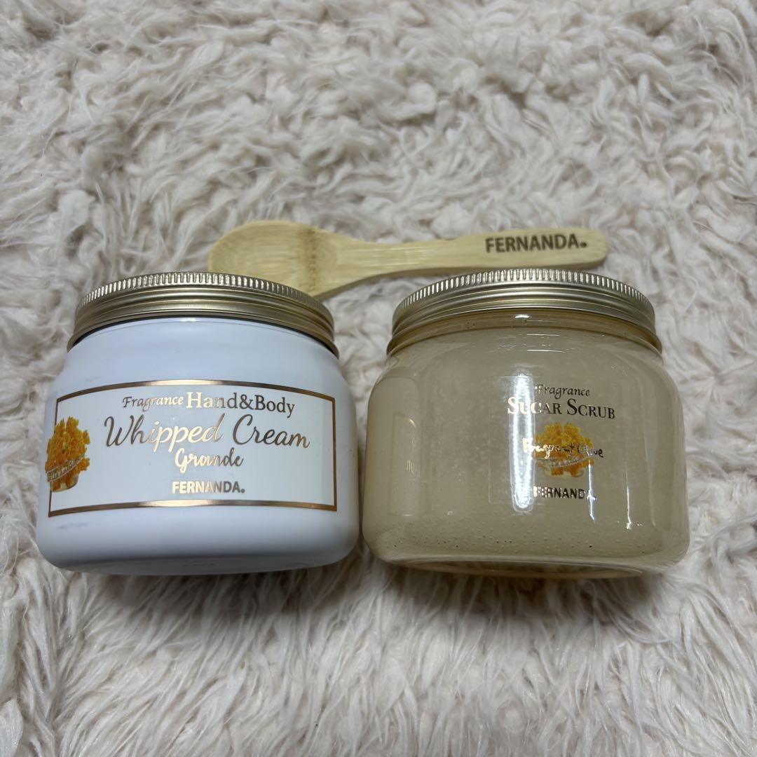 フェルナンダ シュガースクラブ＆ボディクリーム　フレグラントオリーブ　未使用