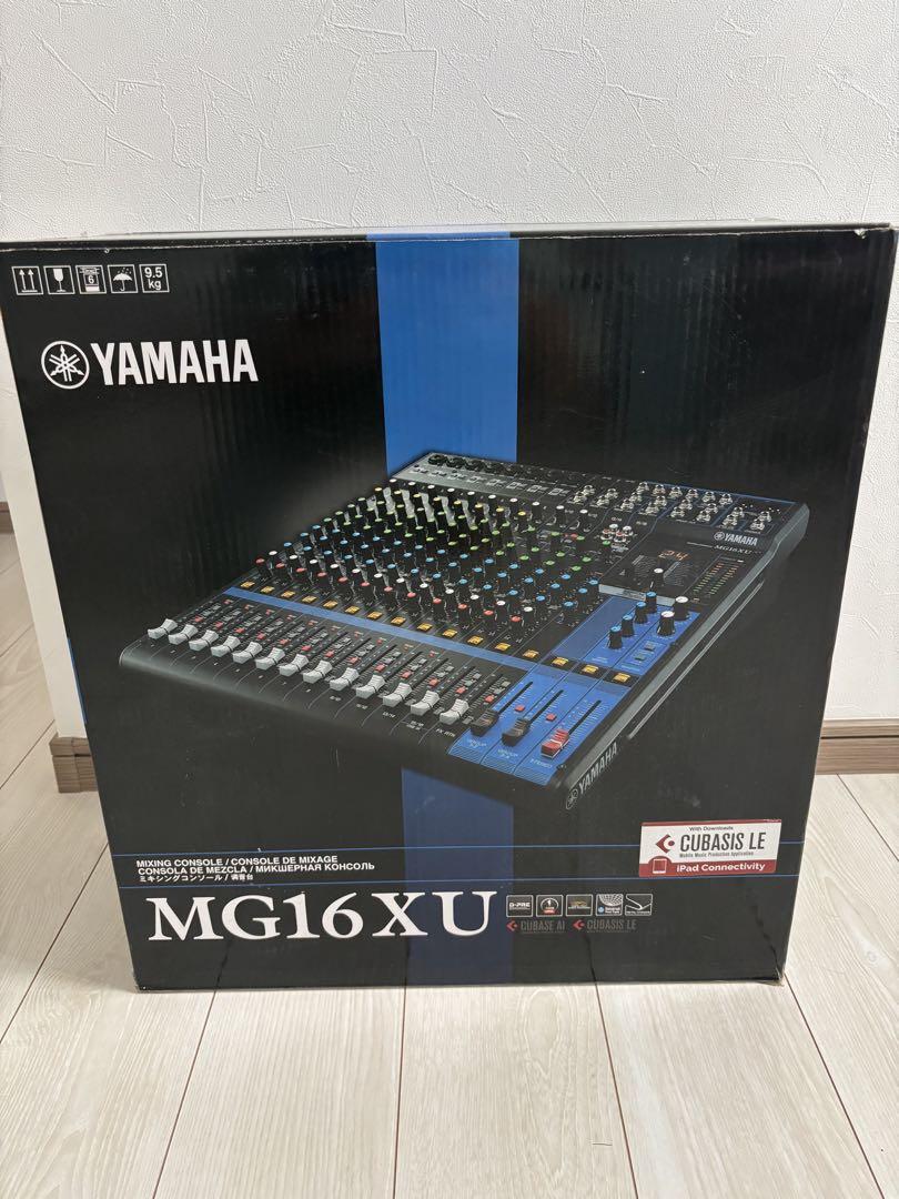 開封済み未使用 ヤマハ YAMAHA アナログミキサー MG16XU