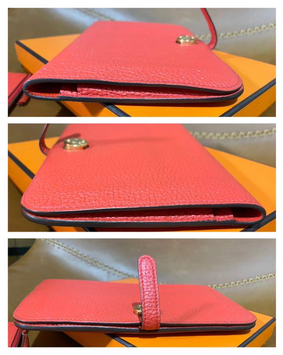 値下げ GM ゴールド金具 長財布 gGMJK-m85980731817 HERMES エルメス ドゴン 通販特価