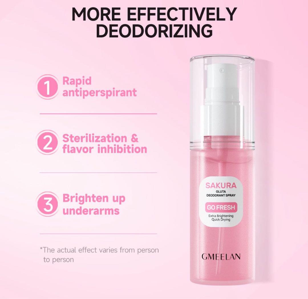 Gmeelan Sakura gluta Deodorant spray