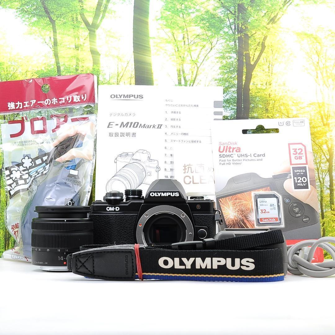ショット数758枚！WiFi機能つき☆オリンパス E-M10 Mark Ⅱ