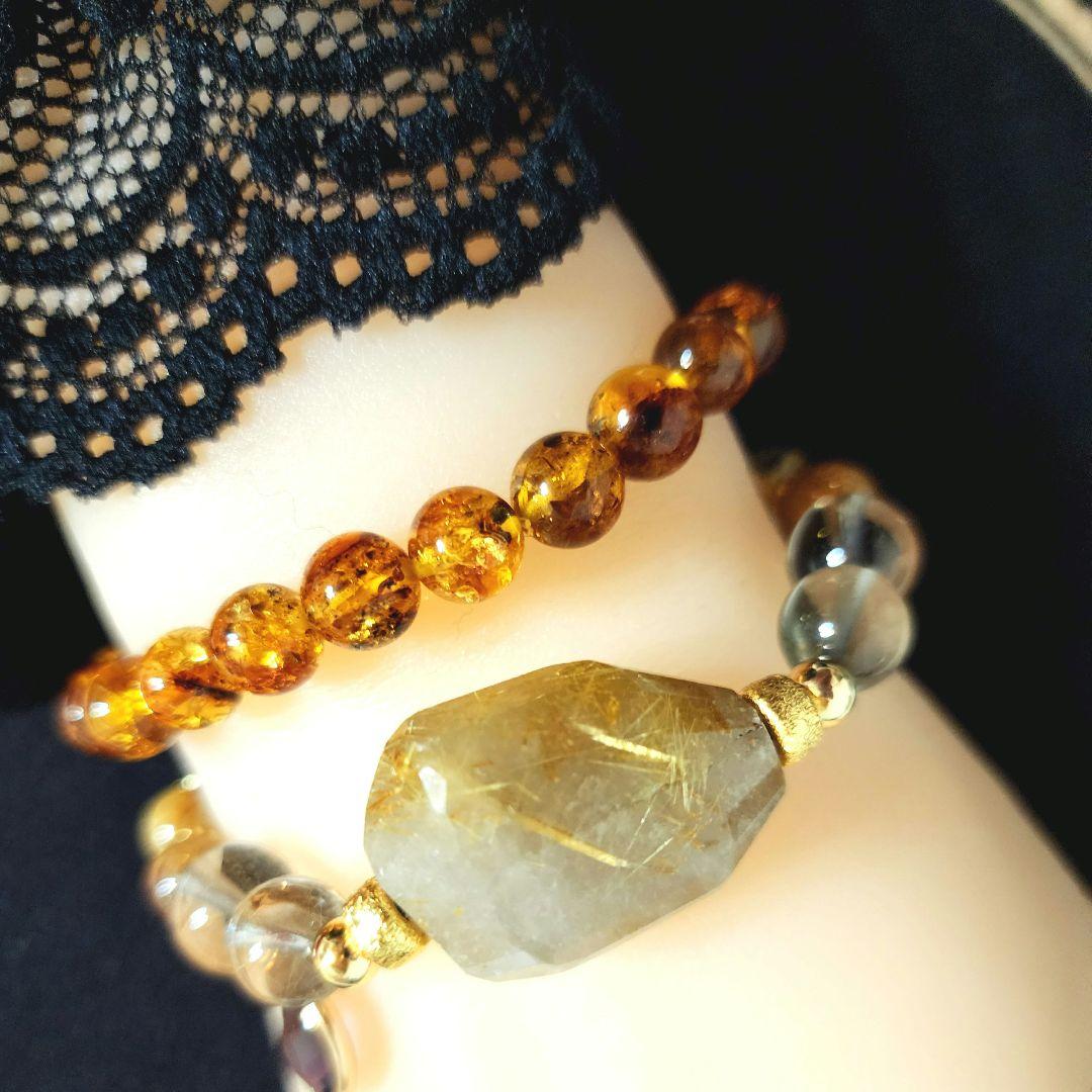 高評価！ 1点限定❤タイチンルチル❤ゴ－ルドルチル❤ミックスルチル❤金 アクセサリー