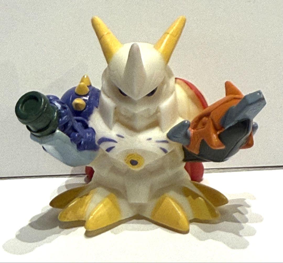 デジモンアドベンチャー オメガモン 指人形 フィギュア ソフビ