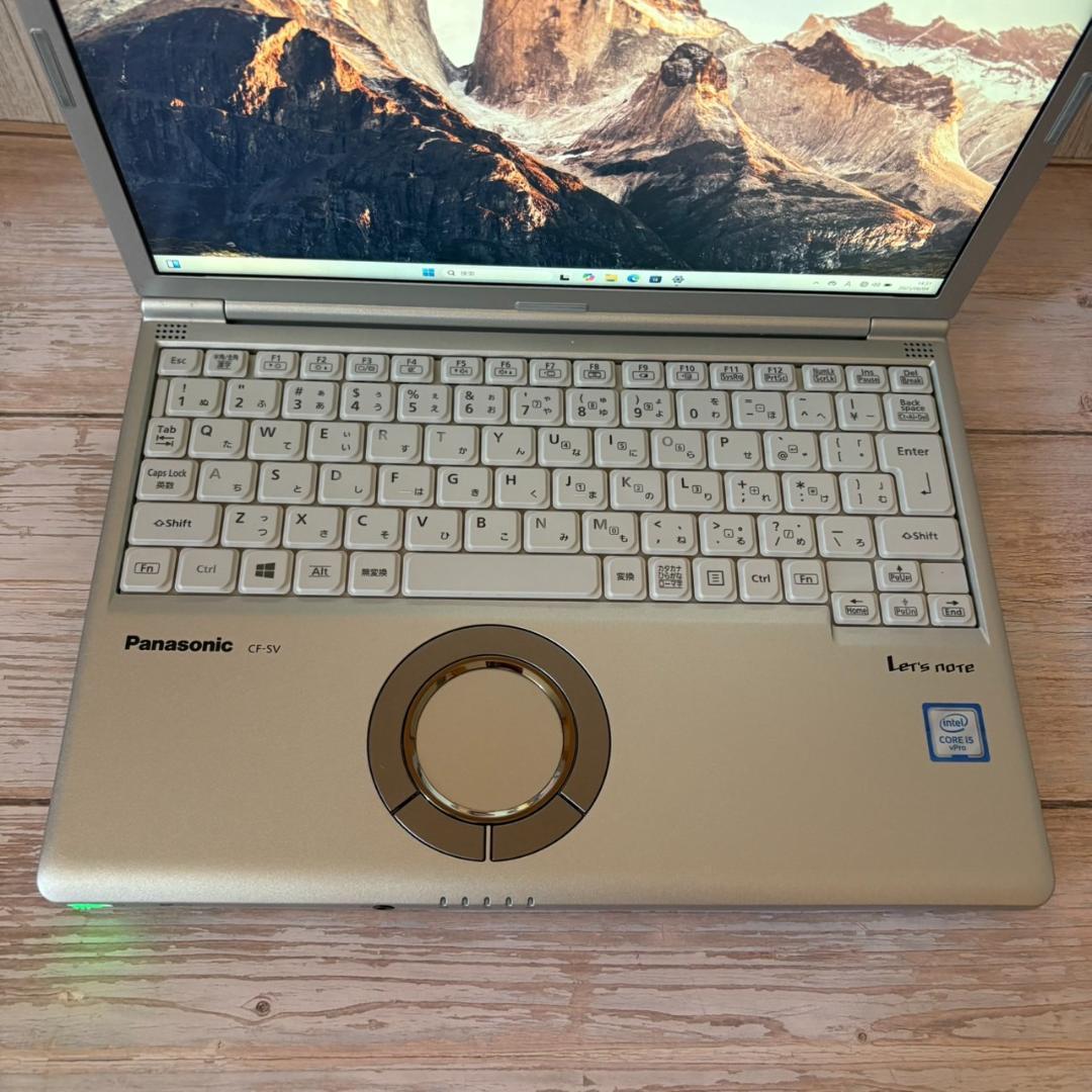 人気の国産PC❗】レッツノート✨i5✨SSD256G✨8G✨カメラ