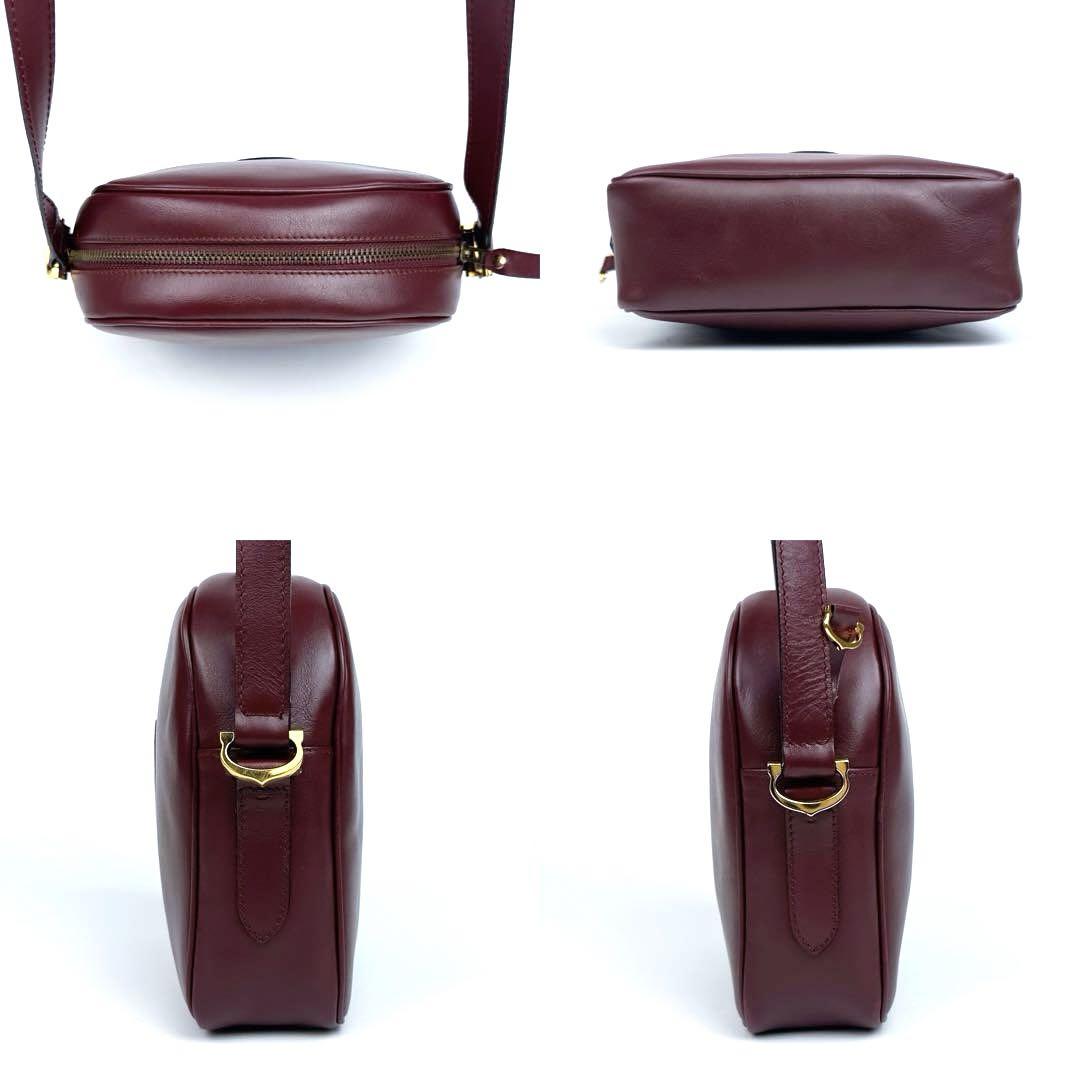 Cartier カルティエ ハンドバッグ マストライン ロゴ型押し 裏地