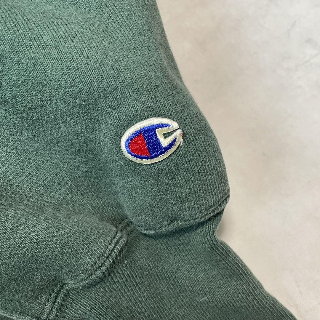 90s champion リバースウィーブ パーカー カレッジ グリーン XXL