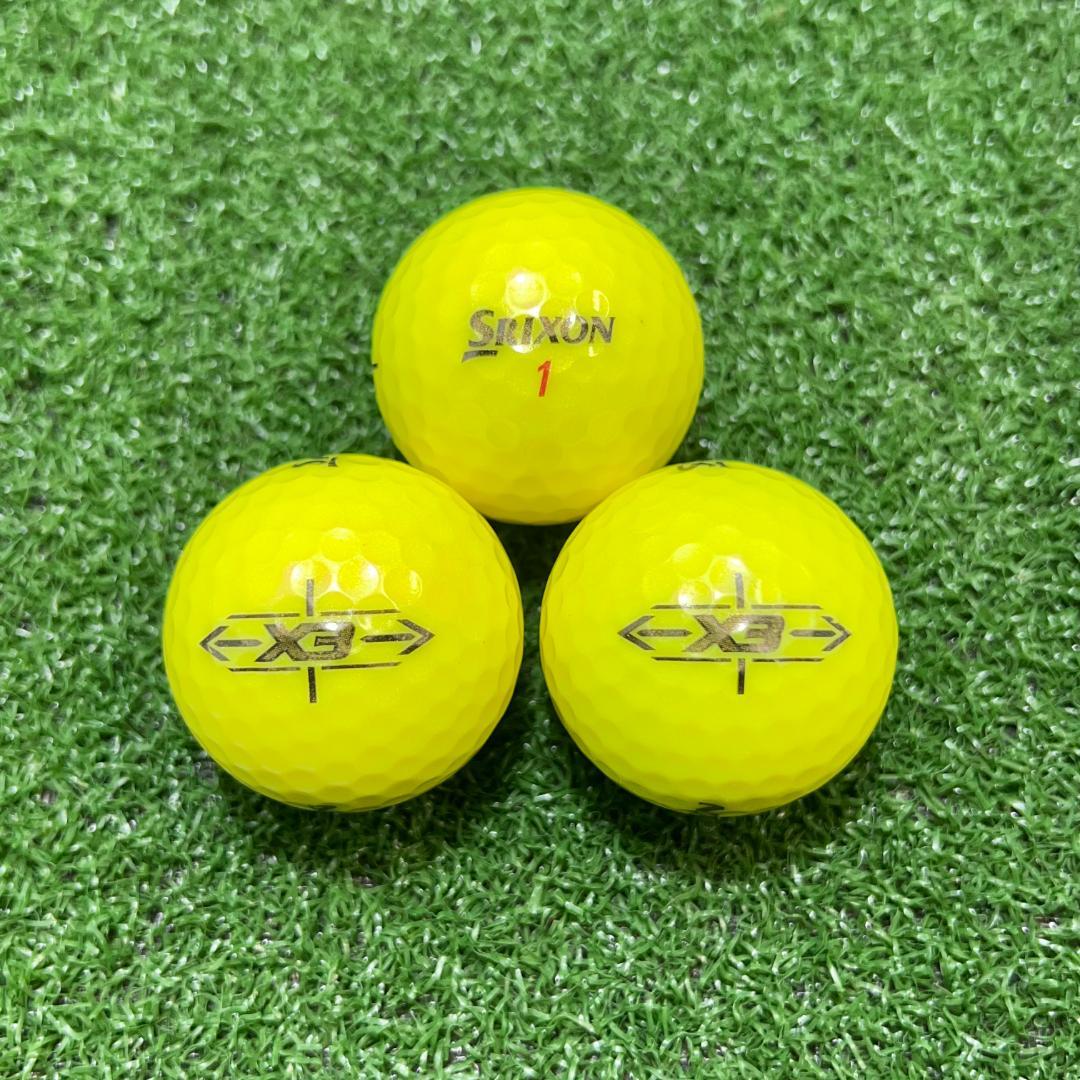 【S64】SRIXON X3 黄 ロストボール 24球 S64】SRIXON X3 黄 ロストボール 24球 - メルカリ