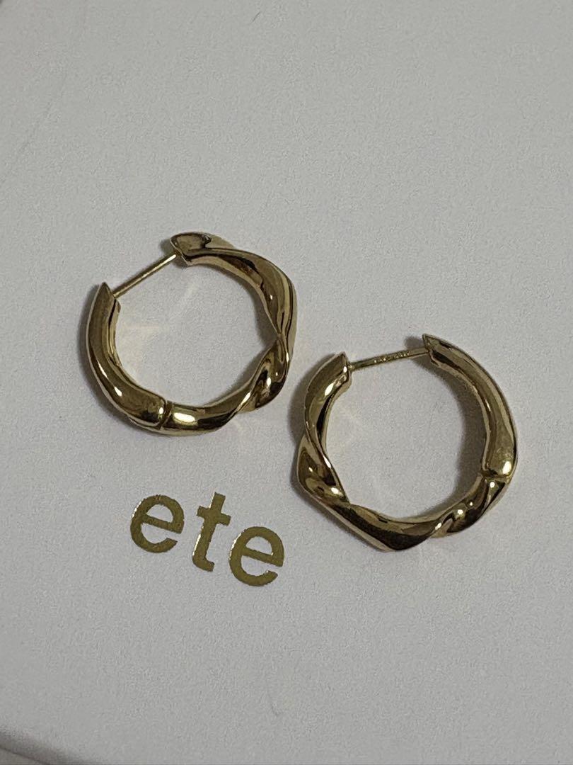 ete ハグピアス ツイスト K18ポスト - メルカリ