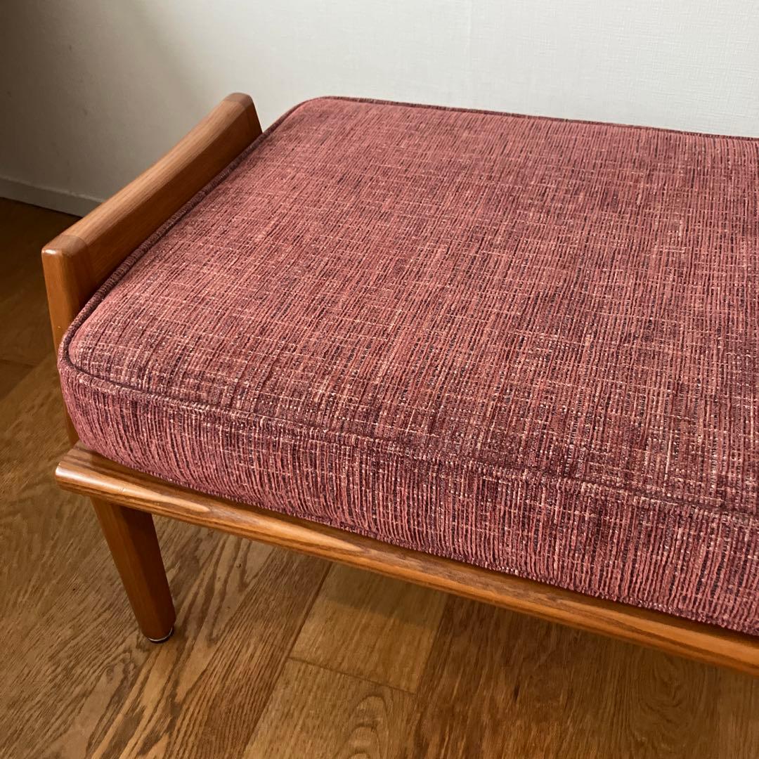 ACME furniture アクメファニチャー DELMAR オットマン 赤紫ACME FURNITURE MARWIL-DEMENAGEMENTS_CH