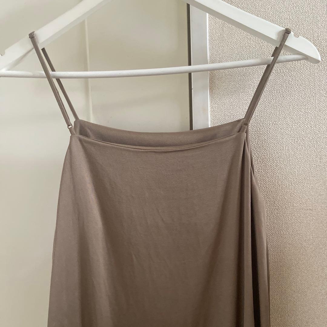 fibril linen 混 キャミソール plage プラージュ