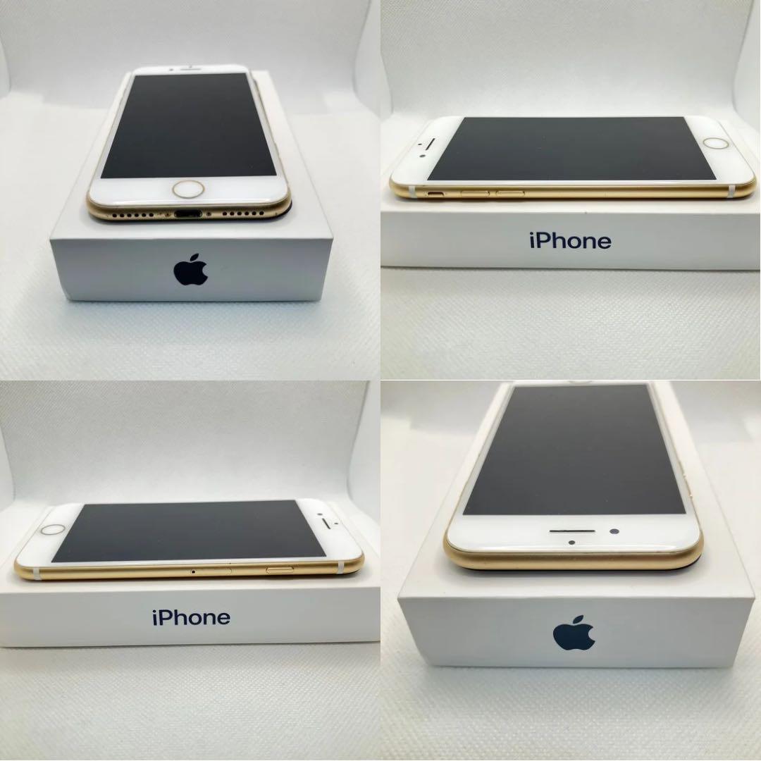 iPhone 7 128GB ゴールド 新品バッテリー100% SIMフリー