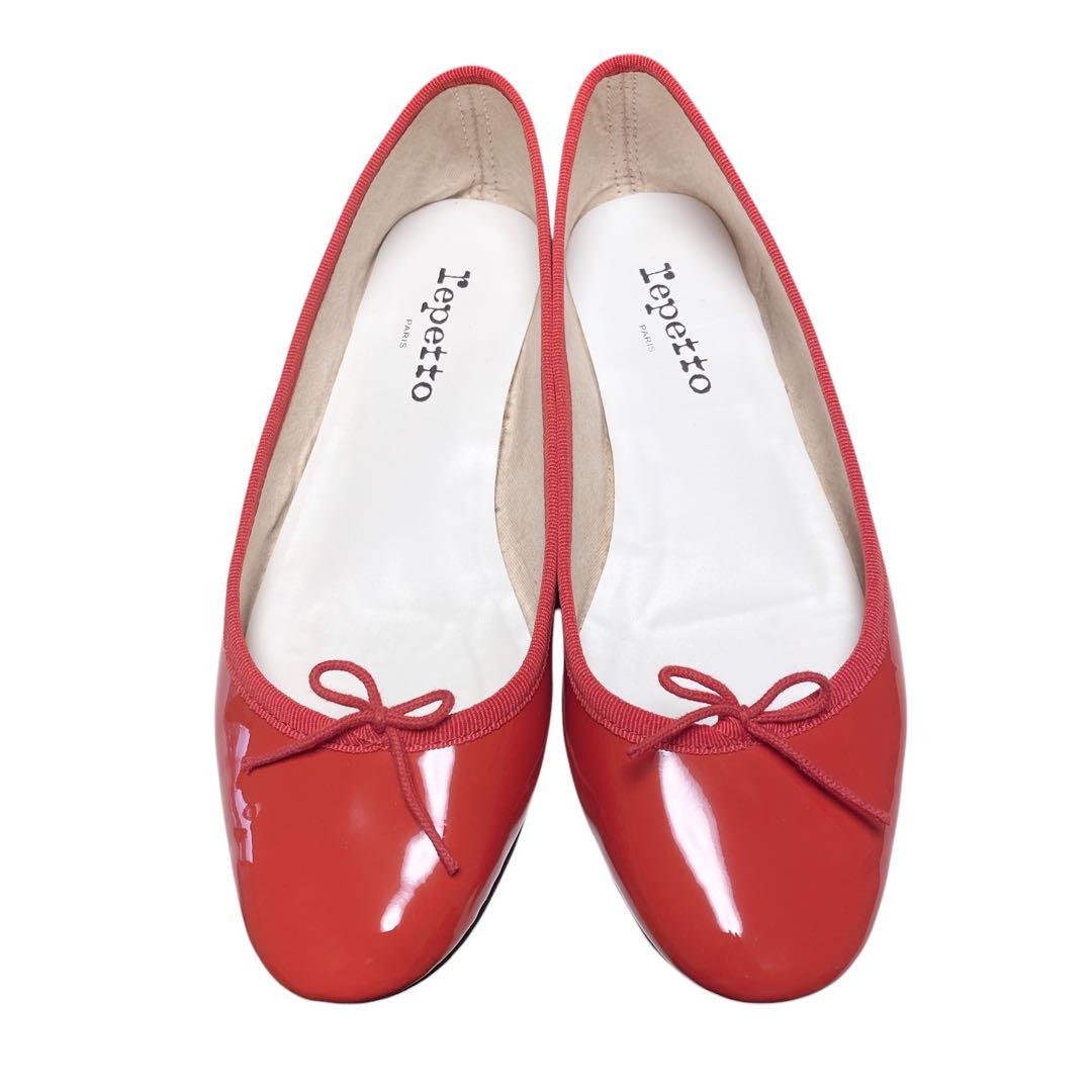 レペット repetto サンドリオン バレエパンプス RED 39.5
