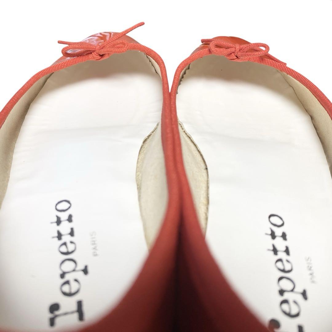 レペット repetto サンドリオン バレエパンプス RED 39.5