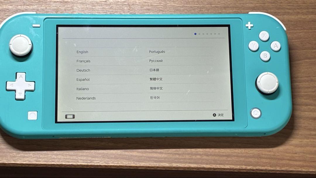 【中古品・動作問題なし】Nintendo Switch Lite ターコイズ