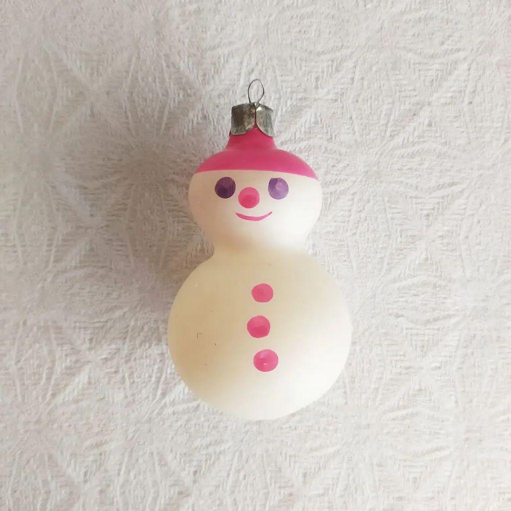 Snowman Ornament Russia かわいい雪だるま お気に入り